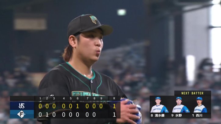 【9回表】自己最速160キロも計測!! ファイターズ・古林睿煬 力のある真っ直ぐでこの回を無失点に抑える!! 2026年3月22日 北海道日本ハムファイターズ 対 東京ヤクルトスワローズ
