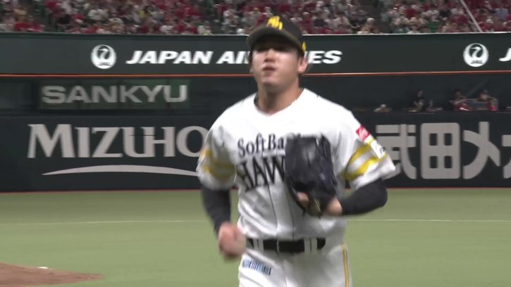 嬉しいプロ初勝利!! ホークス・木村光 1イニングを無失点で抑える投球を見せる!! 2026年5月30日 福岡ソフトバンクホークス 対 広島東洋カープ