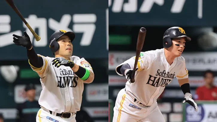 リーグで最高の生産性を誇る2人の強打者。今季は栗原陵矢と近藤健介のコンビに要注目