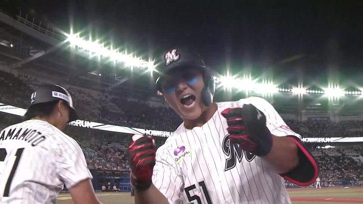 2桁ホームラン到達!! マリーンズ・山口航輝 勝ち越しの第10号2ラン!! 2026年6月21日 千葉ロッテマリーンズ 対 東北楽天ゴールデンイーグルス