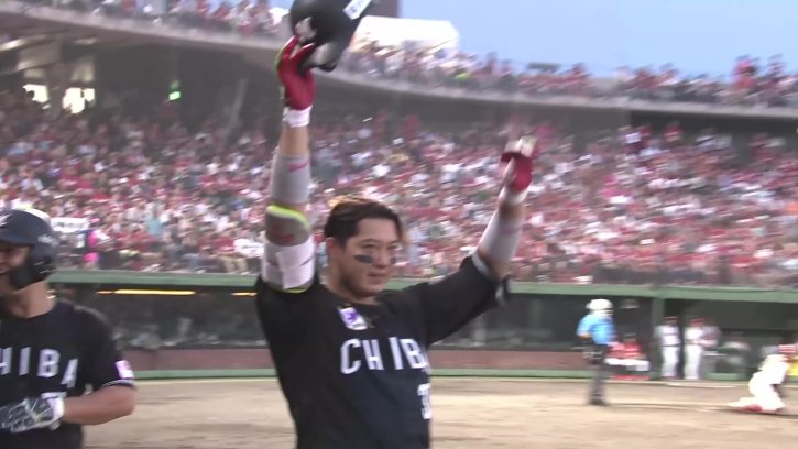 故郷に錦を飾る一発!! マリーンズ・佐藤都志也 自身初の2桁HRとなる第10号先制2ラン!! 2026年7月1日 東北楽天ゴールデンイーグルス 対 千葉ロッテマリーンズ