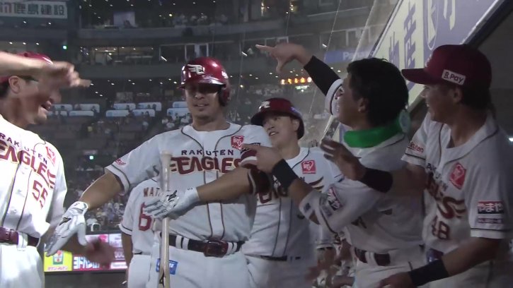 フルスイングで捉えた!! イーグルス・浅村栄斗 左中間への逆転満塁ホームラン!! 2026年7月16日 東北楽天ゴールデンイーグルス 対 オリックス・バファローズ