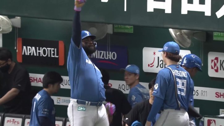 今季第24号!! ファイターズ・レイエス ライトへの2ランホームランで逆転!! 2026年8月6日 福岡ソフトバンクホークス 対 北海道日本ハムファイターズ