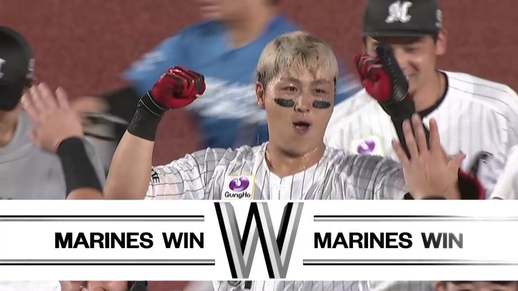 劇的な幕切れ!! マリーンズ・山口航輝 右中間へのタイムリー2ベースヒットでサヨナラ勝利!! 2026年8月21日 千葉ロッテマリーンズ 対 北海道日本ハムファイターズ