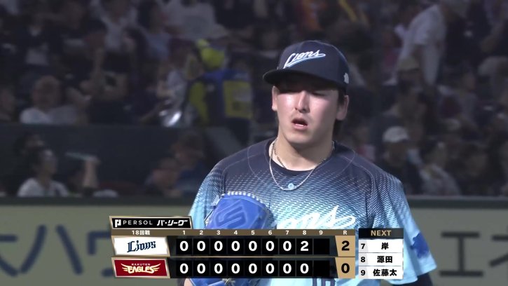 これぞエース!! ライオンズ・隅田知一郎 8回111球9奪三振無四球無失点の快投!! 2026年8月22日 東北楽天ゴールデンイーグルス 対 埼玉西武ライオンズ