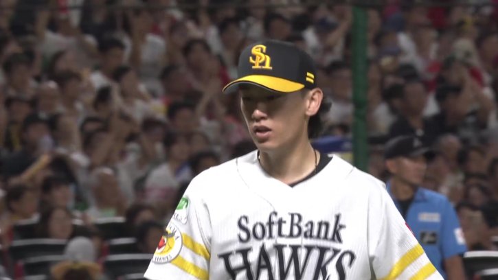 ホークス・大津亮介 8回1失点の好投で自身初となる10勝目に到達!! 2026年8月22日 福岡ソフトバンクホークス 対 オリックス・バファローズ