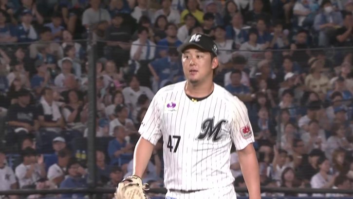 最後は見逃し三振!! マリーンズ・鈴木昭汰 1イニングを3者凡退に抑える好投で30HP!! 2026年8月23日 千葉ロッテマリーンズ 対 北海道日本ハムファイターズ