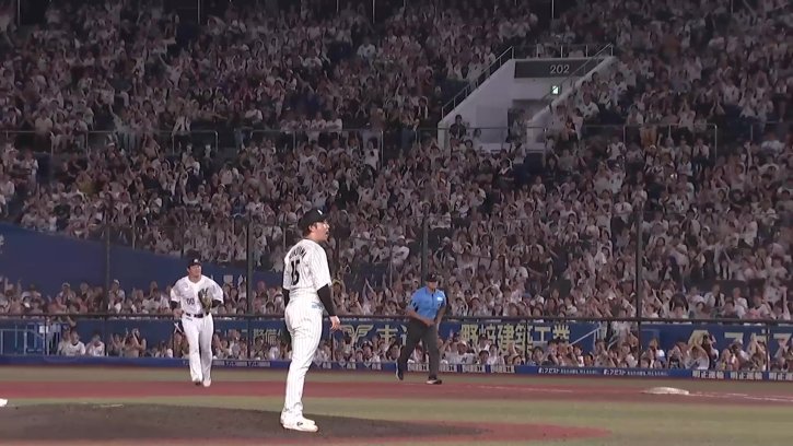 30セーブ到達!! マリーンズ・横山陸人 ピンチを招くも最後は空振り三振に抑える!! 2026年8月23日 千葉ロッテマリーンズ 対 北海道日本ハムファイターズ