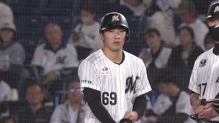 プロ初打席初安打!! マリーンズ・岡村了樹 初球から持ち味のフルスイングでヒットを放つ!! 2026年10月5日 千葉ロッテマリーンズ 対 埼玉西武ライオンズ