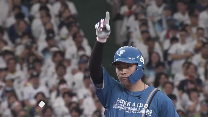 後がない一戦で先制!! ファイターズ・野村佑希 左中間を破るタイムリー2ベース!! 2026年10月11日 埼玉西武ライオンズ 対 北海道日本ハムファイターズ